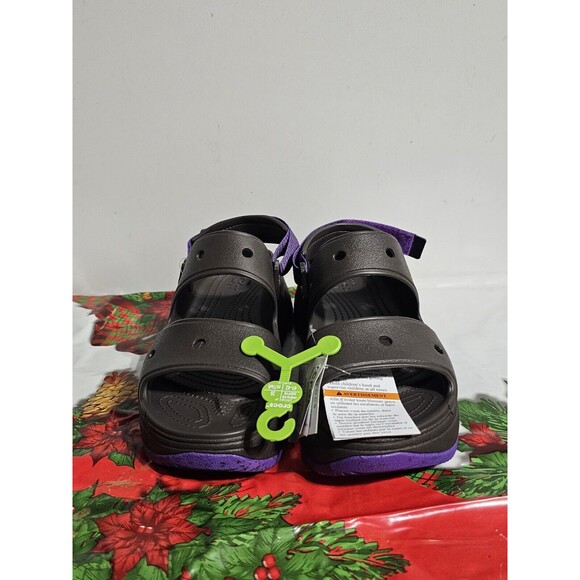 Crocs Hiker Xscape Sandal Espresso Neon Purple  Unsiex Casual Men\'s 8  Woman 10 main image 9